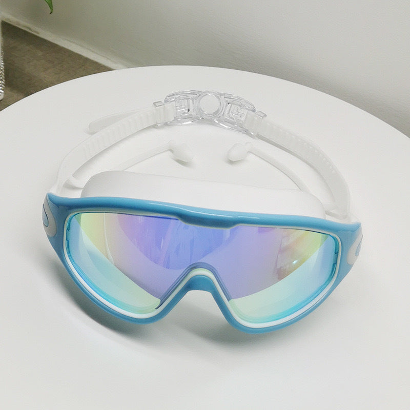 HD Wide-View Swim Goggles | Anti-Fog, UV Protection & Leak-Proof