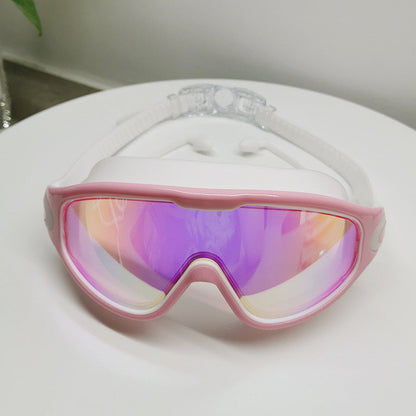 HD Wide-View Swim Goggles | Anti-Fog, UV Protection & Leak-Proof