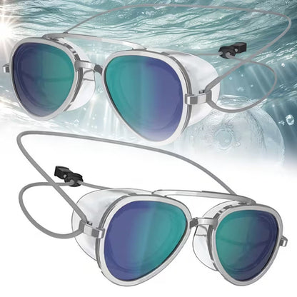 The "Sunglasses" Goggles: 180° Panoramic View & Crystal Clear Vision