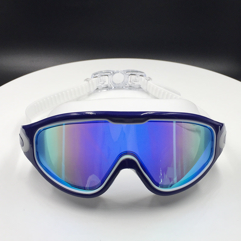 HD Wide-View Swim Goggles | Anti-Fog, UV Protection & Leak-Proof