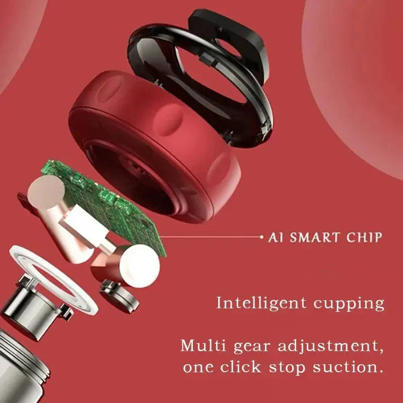 ⚡🔥✨Professional Body Relief Device – Smart Cupping Massager to Ease Soreness & Stiffness