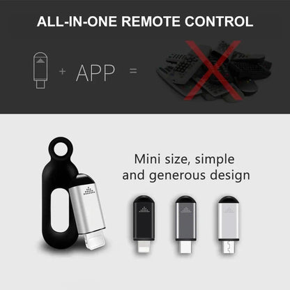 Mini Universal Phone IR Transmitter | All-in-One Smartphone Infrared Remote Blaster 📱📡