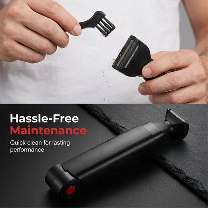 🥳2026 HOT SALE🥳💞50K+ SOLD!🪒💪 Reach-Anywhere Body Trimmer – Extendable handle, precision heads. Trim back, chest & legs yourself – no help needed! 🧔✨