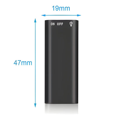 Secret Hidden Voice Recorder – Voice Activated, Smart Noise Reduction, Auto File Save