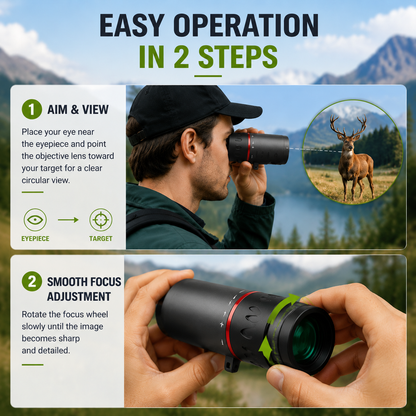 AI15 Day/Night Dual-Use Monoculars – 8000-meter detection range