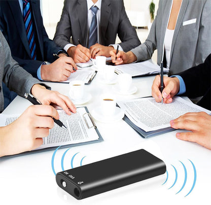 Secret Hidden Voice Recorder – Voice Activated, Smart Noise Reduction, Auto File Save