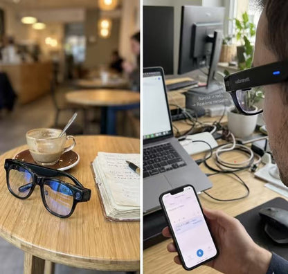 AI Vision Smart Glasses™— Display Smart, Camera, Music, Real-time Translation and AI Assistant
