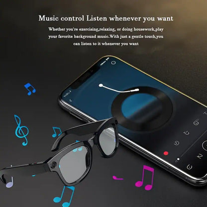 AI Vision Smart Glasses™— Display Smart, Camera, Music, Real-time Translation and AI Assistant