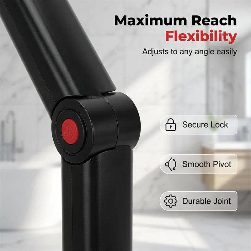 🥳2026 HOT SALE🥳💞50K+ SOLD!🪒💪 Reach-Anywhere Body Trimmer – Extendable handle, precision heads. Trim back, chest & legs yourself – no help needed! 🧔✨