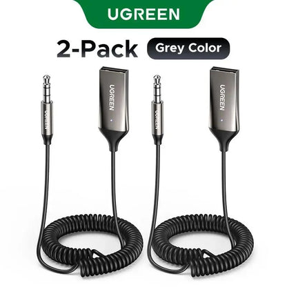 Upgrade Your Drive Instantly – Bluetooth 6.0 AUX Wireless Audio Receiver with Hands-Free Calling