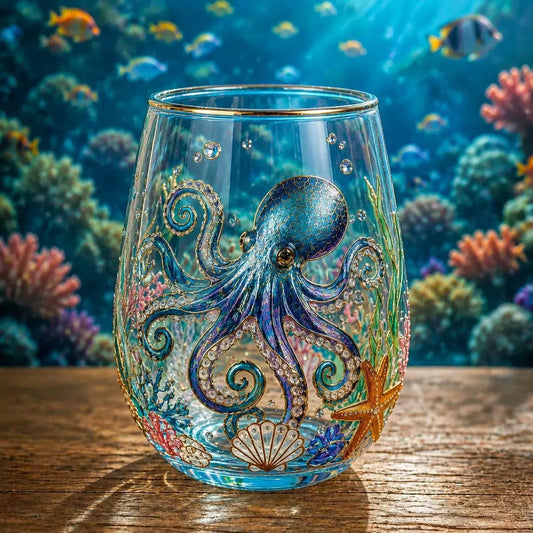 🔥 Last Day 49% OFF – 🌊 3D Ocean Animal Artisan Glassware Collection for Fresher Sips, Coastal Elegance & Elevated Home Bar Vibes