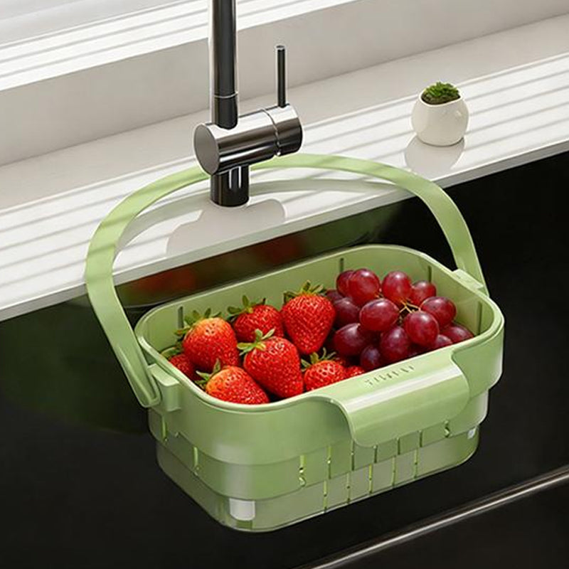 🥦50% OFF!🍅Collapsible Faucet-Hanging Sink Strainer Basket
