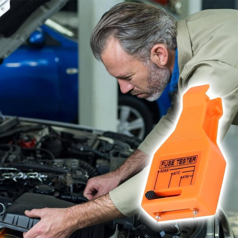 🔥🎁🔧⚡ Fuse tester & extractor – 2-in-1, adjustable, easy blown fuse detection!